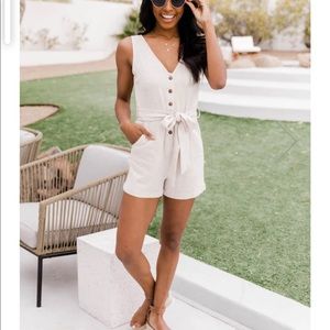 Pink Lily Boutique Ready to Roll romper